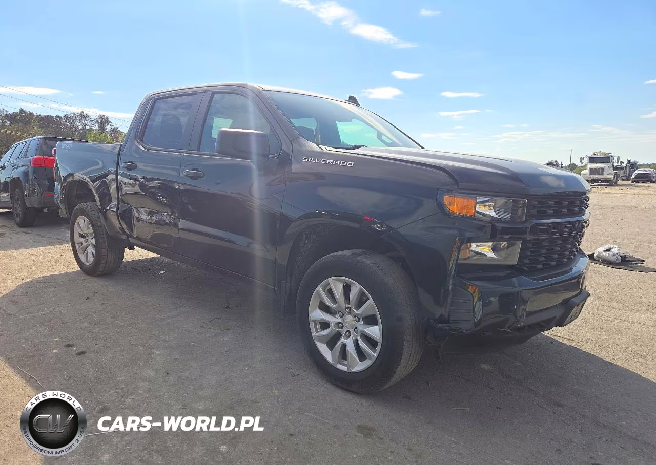 2021 Chevrolet Silverado K1500 Custom VIN:1GCPYBEK6MZ176792 - 4