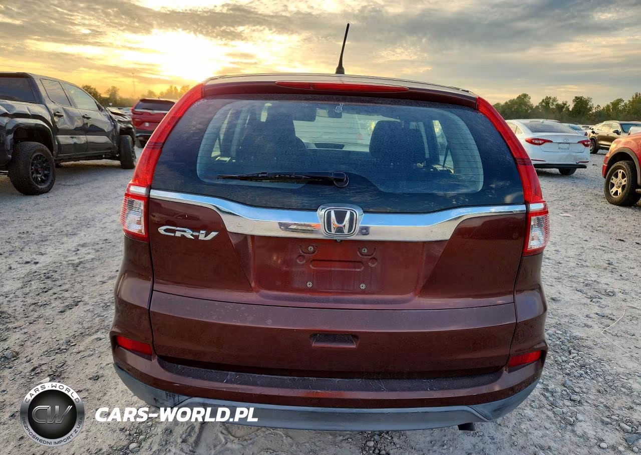 2015 Honda Cr-V Lx VIN:2HKRM3H39FH510421 - 6