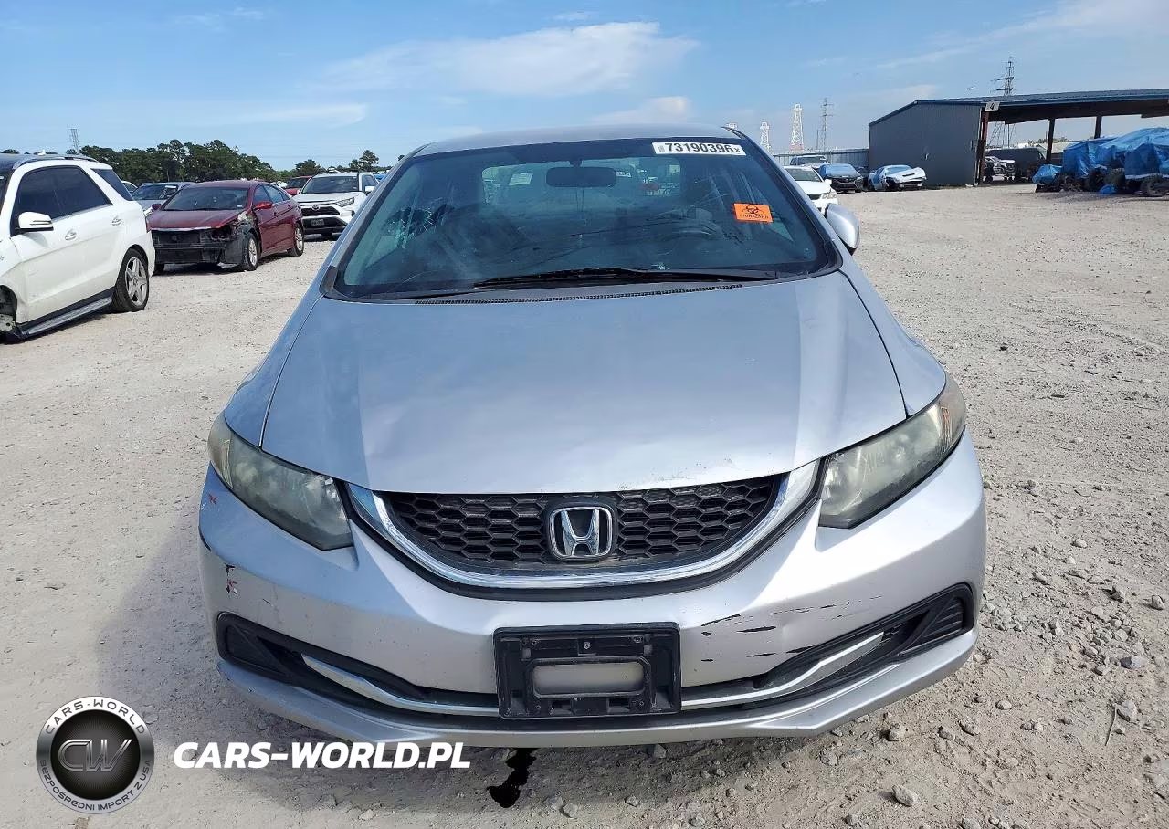 2013 Honda Civic Lx VIN:2HGFB2F55DH596342 - 5