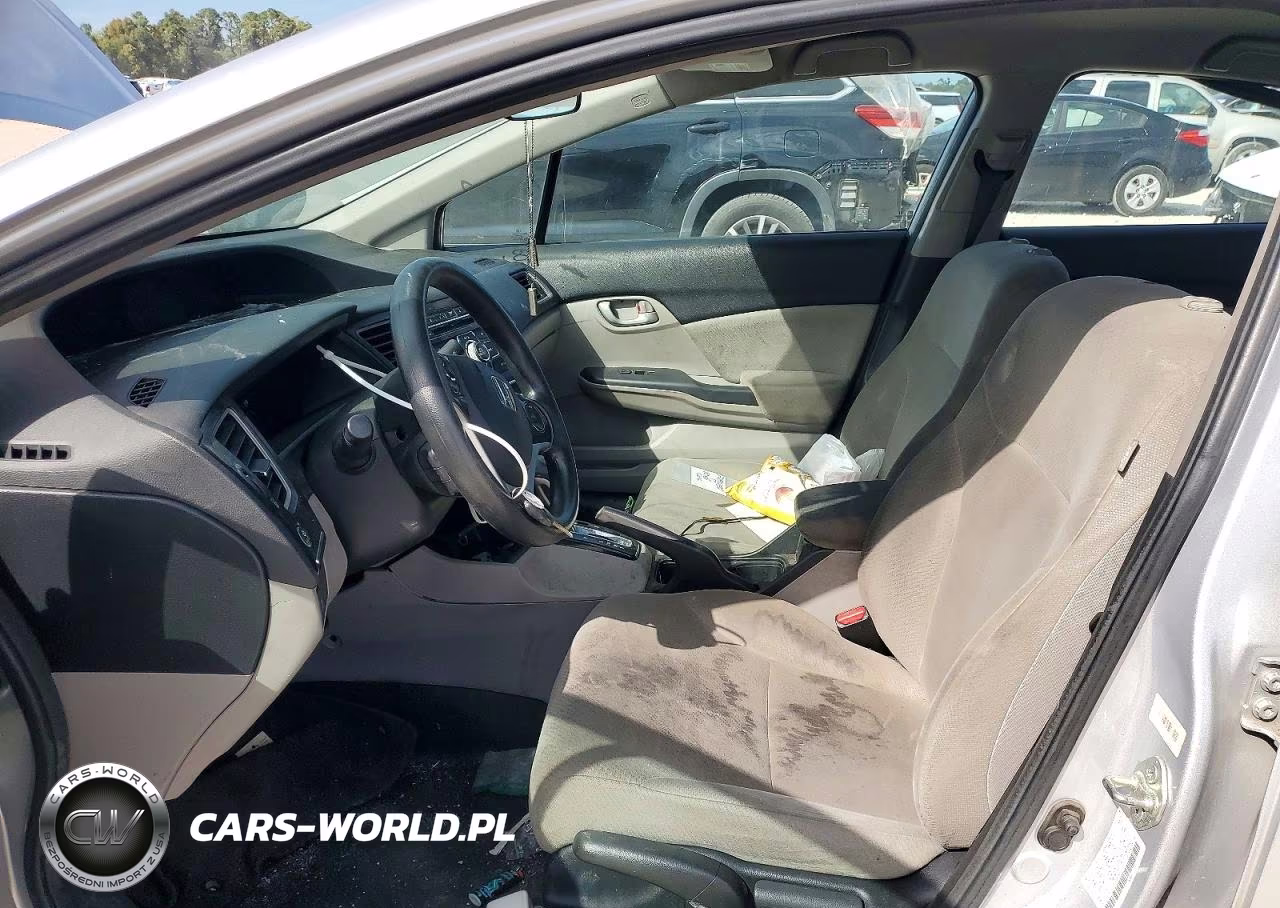 2013 Honda Civic Lx VIN:2HGFB2F55DH596342 - 7