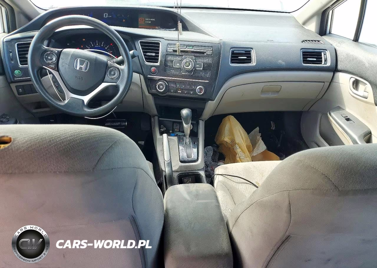 2013 Honda Civic Lx VIN:2HGFB2F55DH596342 - 8
