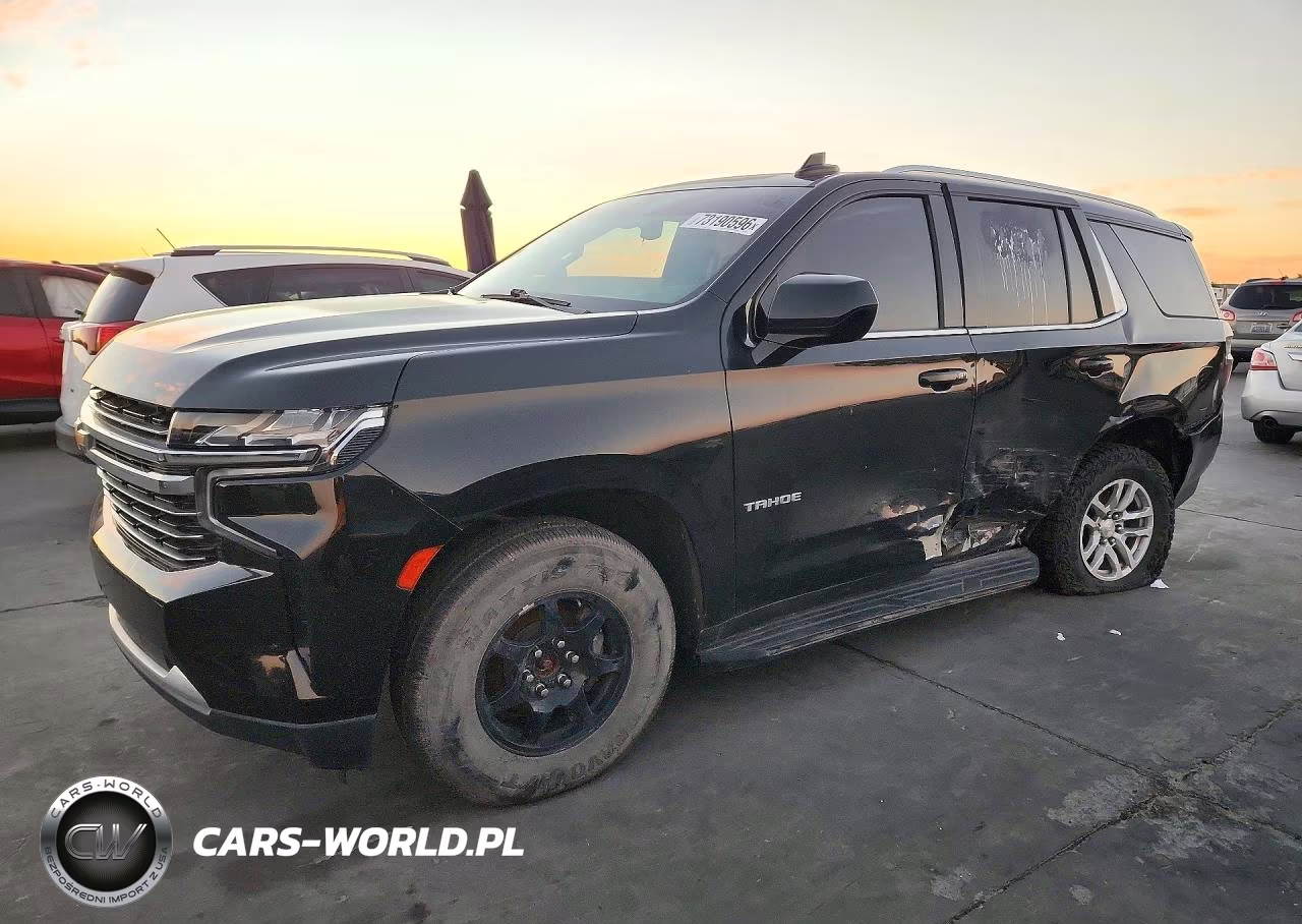 2021 Chevrolet Tahoe K1500 Lt VIN:1GNSKNKDXMR353774 - 1
