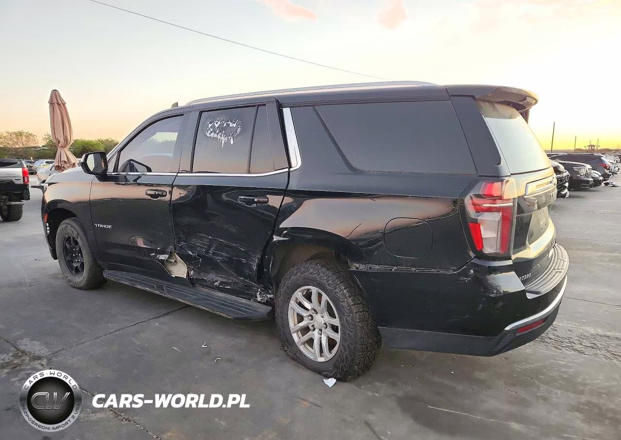 2021 Chevrolet Tahoe K1500 Lt VIN:1GNSKNKDXMR353774 - 2