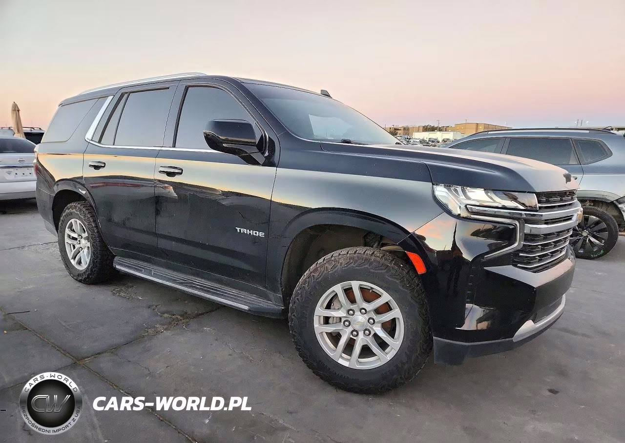 2021 Chevrolet Tahoe K1500 Lt VIN:1GNSKNKDXMR353774 - 4