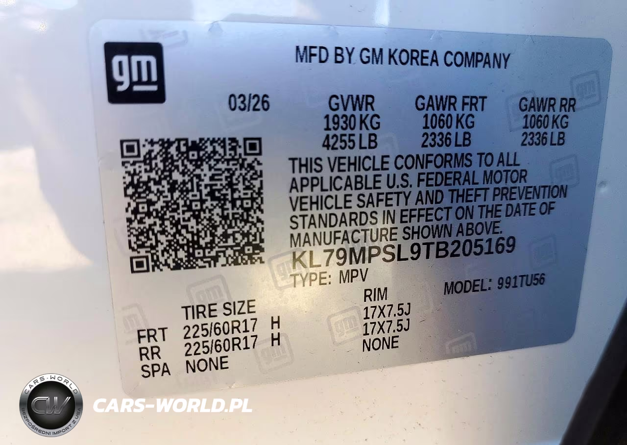 2026 Chevrolet Trailblazer Lt VIN:KL79MPSL9TB205169 - 13