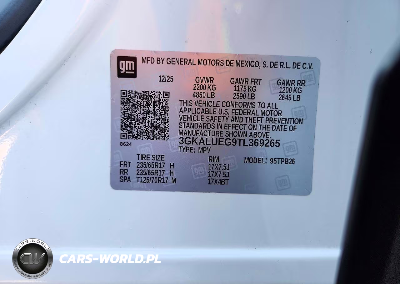 2026 GMC Terrain Elevation VIN:3GKALUEG9TL369265 - 13