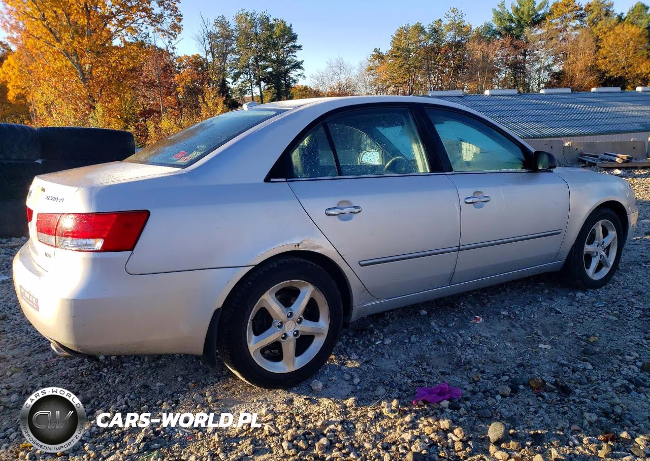 2008 Hyundai Sonata Se V6 VIN:5NPEU46F88H401842 - 3