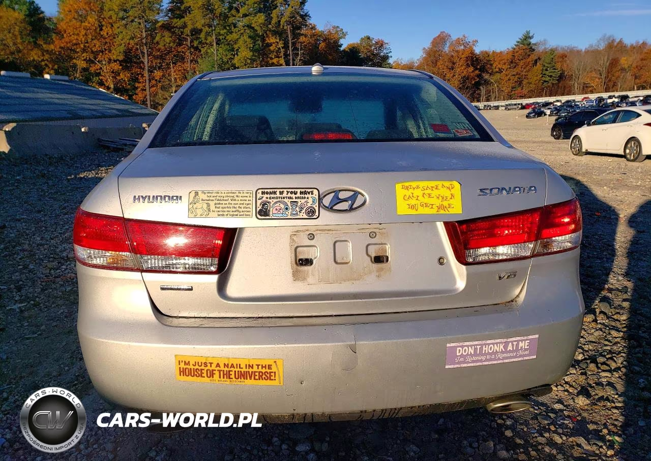 2008 Hyundai Sonata Se V6 VIN:5NPEU46F88H401842 - 6