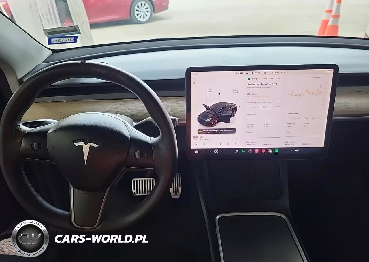 2022 Tesla Model Y VIN:7SAYGDEE1NF387017 - 9
