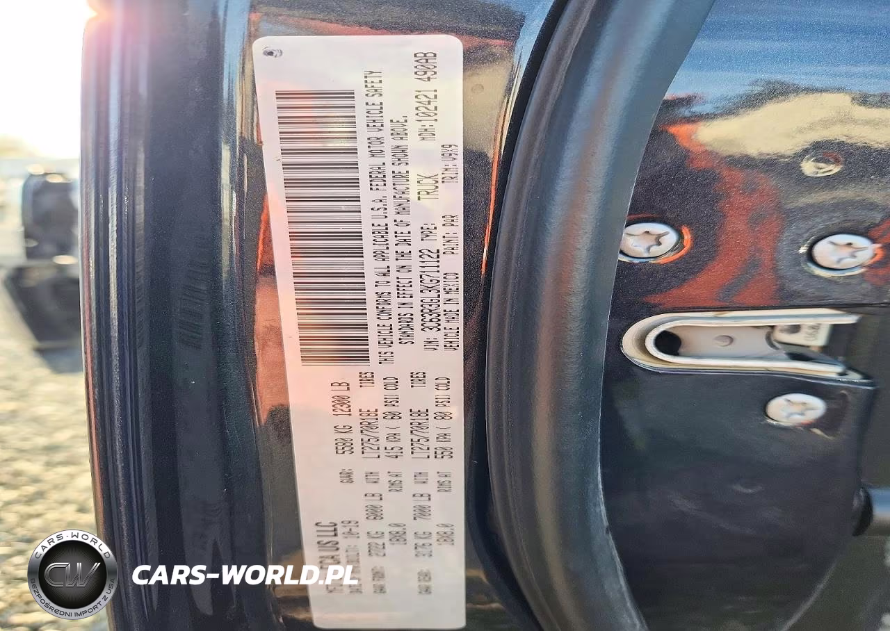 2019 Ram 3500 Tradesman VIN:3C63R3GL3KG711122 - 12
