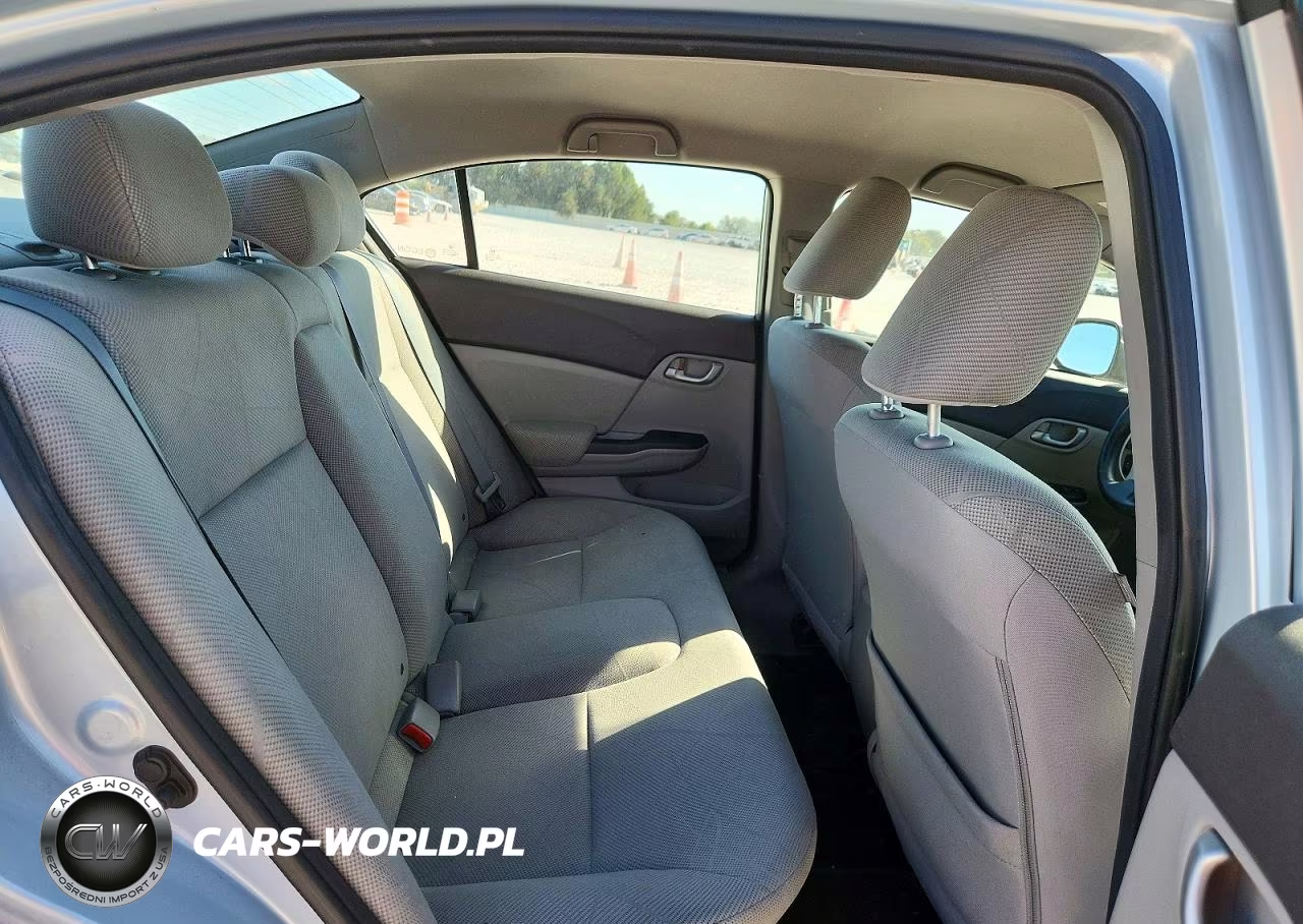 2012 Honda Civic Lx VIN:2HGFB2F50CH517156 - 10