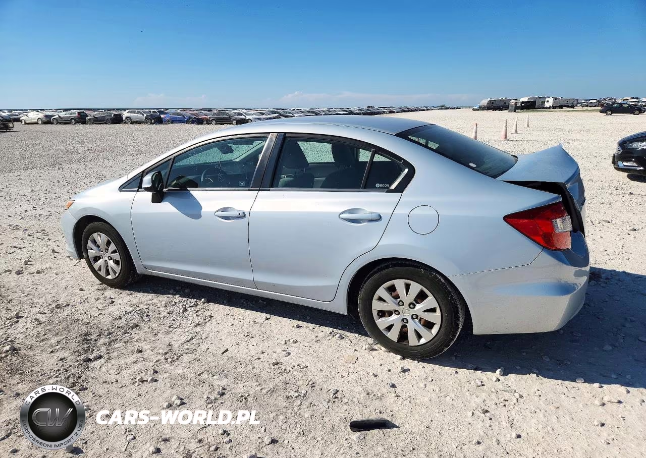 2012 Honda Civic Lx VIN:2HGFB2F50CH517156 - 2