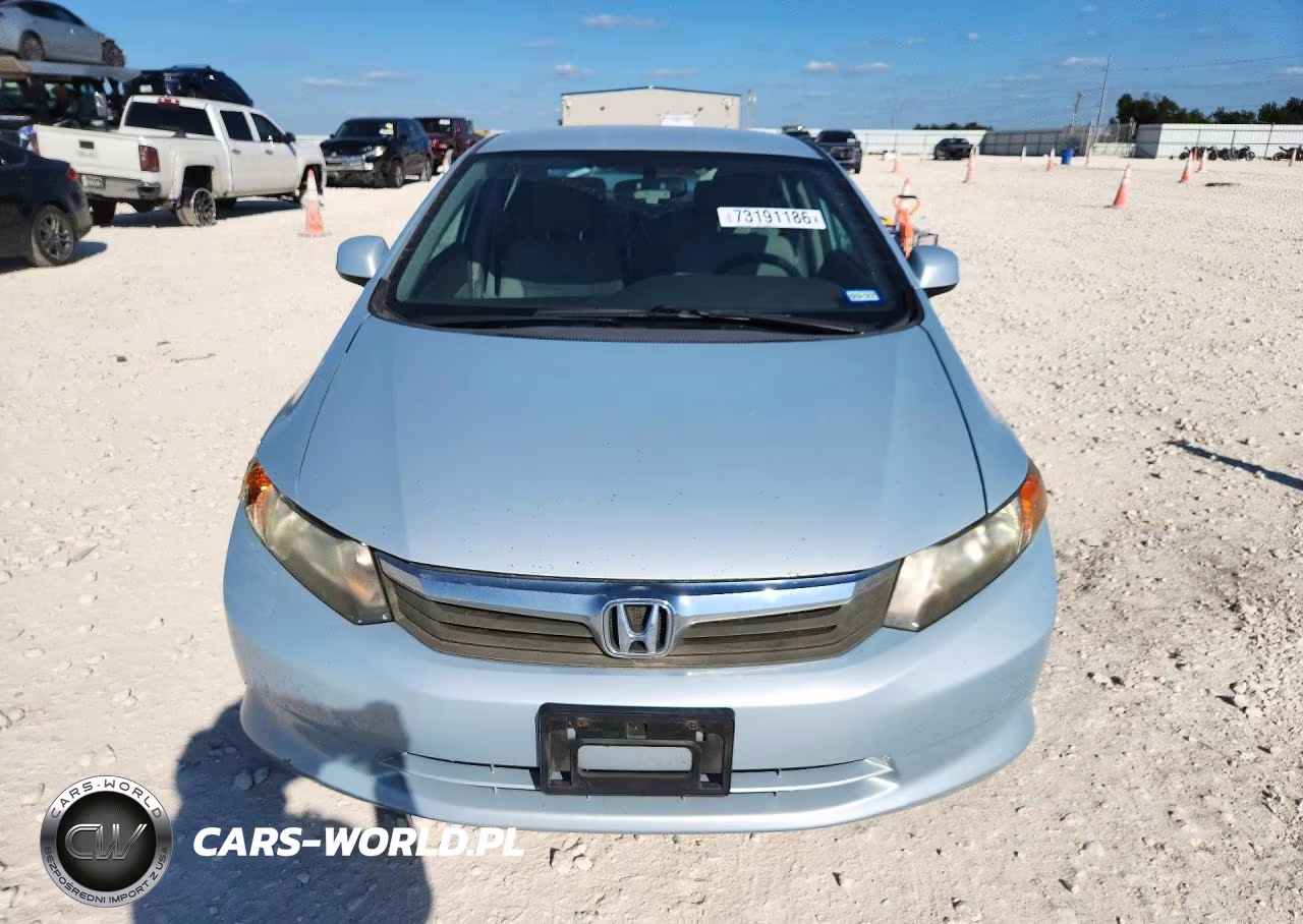 2012 Honda Civic Lx VIN:2HGFB2F50CH517156 - 5