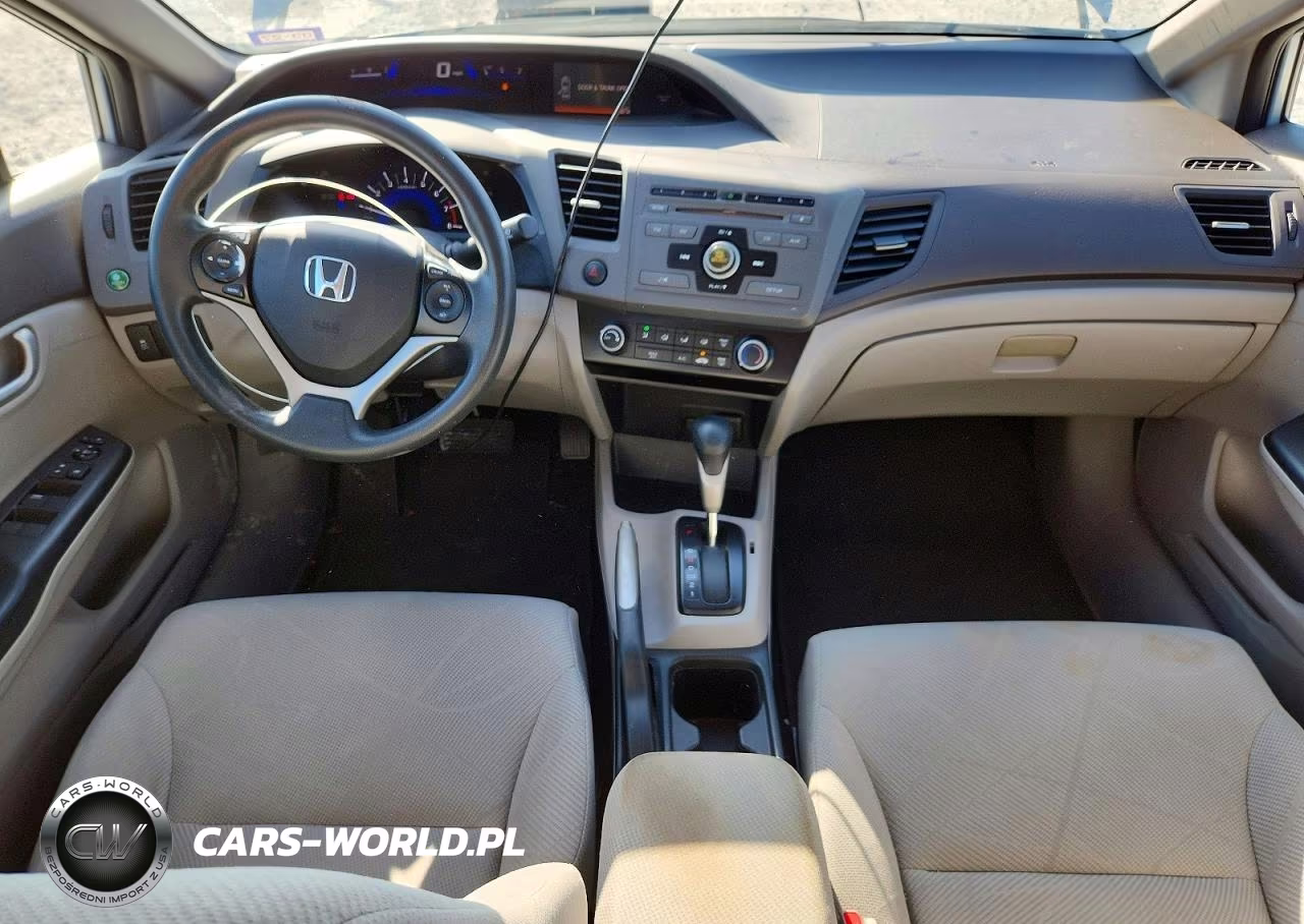 2012 Honda Civic Lx VIN:2HGFB2F50CH517156 - 8