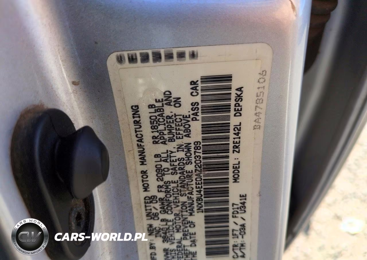 2010 Toyota Corolla S VIN:1NXBU4EE0AZ203789 - 12
