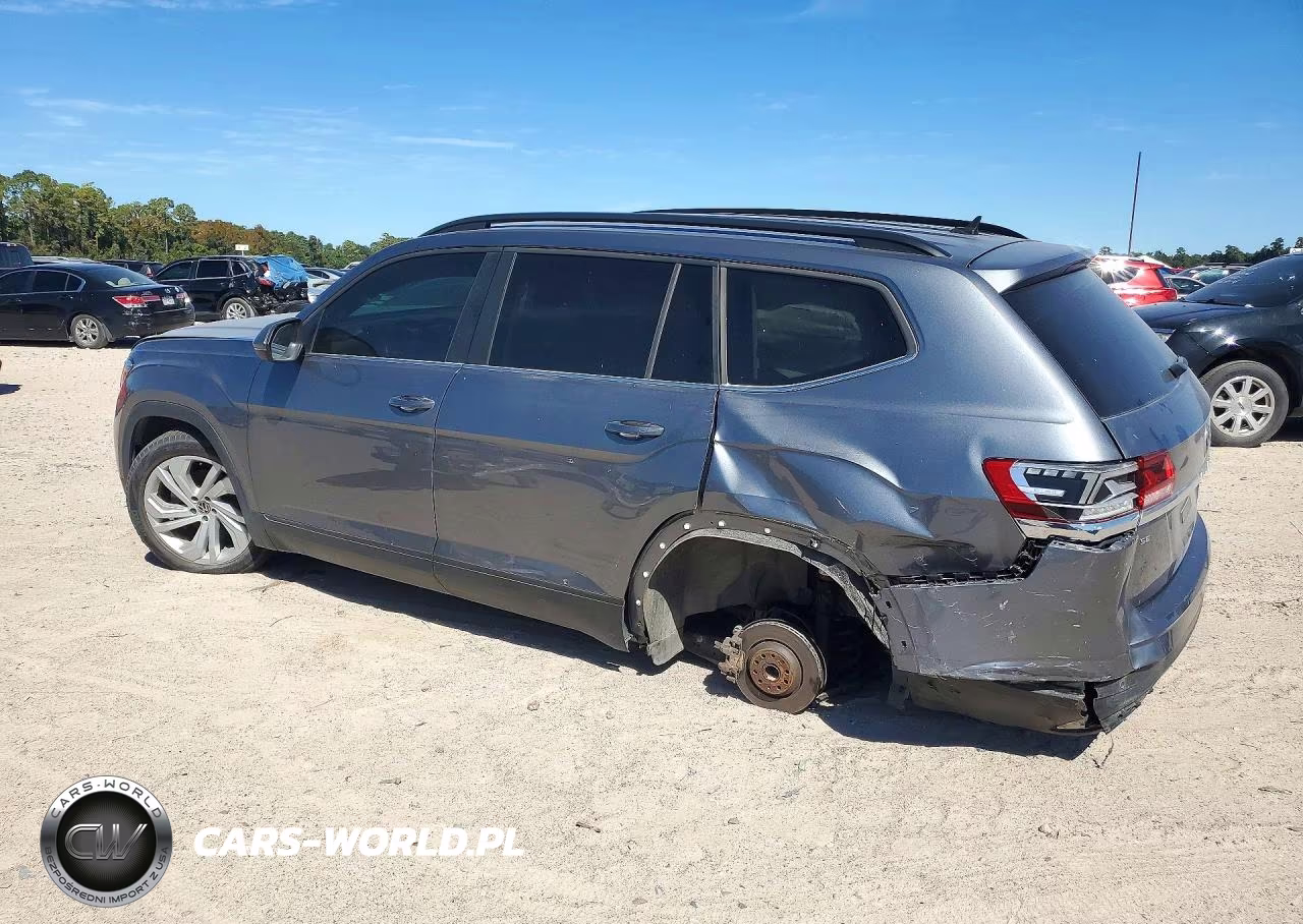 2023 Volkswagen Atlas Se VIN:1V2WP2CA8PC549281 - 2