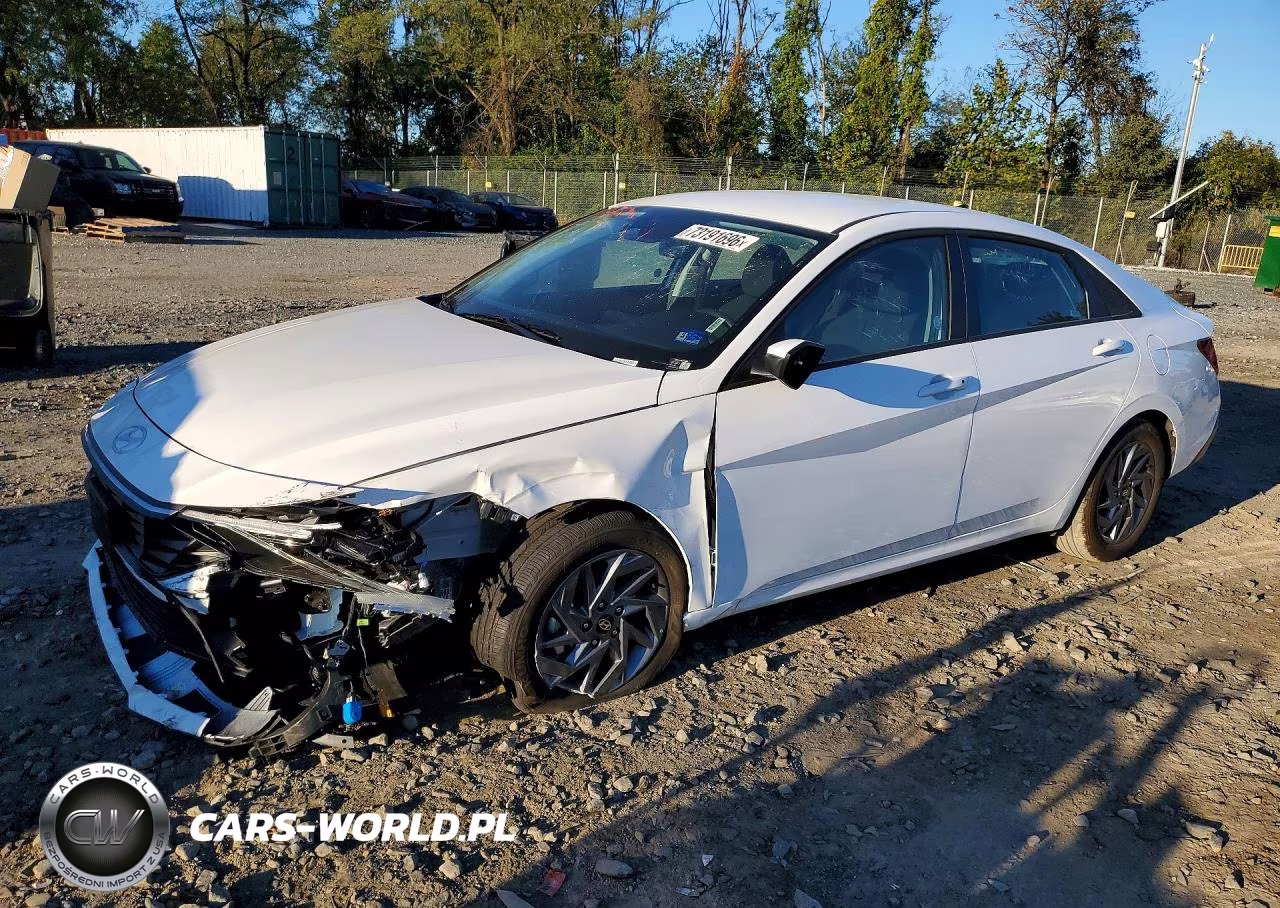 2026 Hyundai Elantra Hybrid Blue VIN:KMHLM4DJ3TU201153 - 1