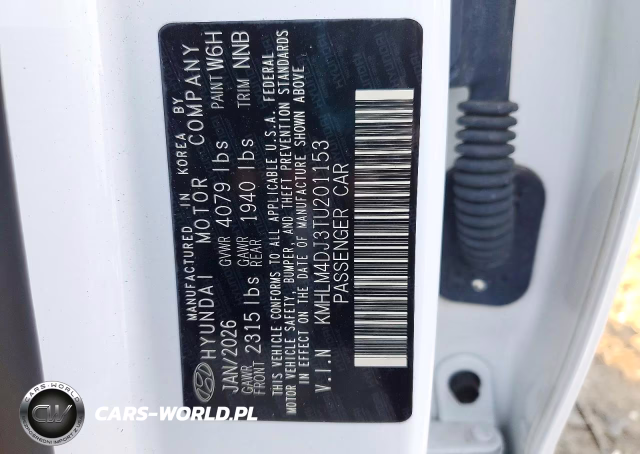 2026 Hyundai Elantra Hybrid Blue VIN:KMHLM4DJ3TU201153 - 12