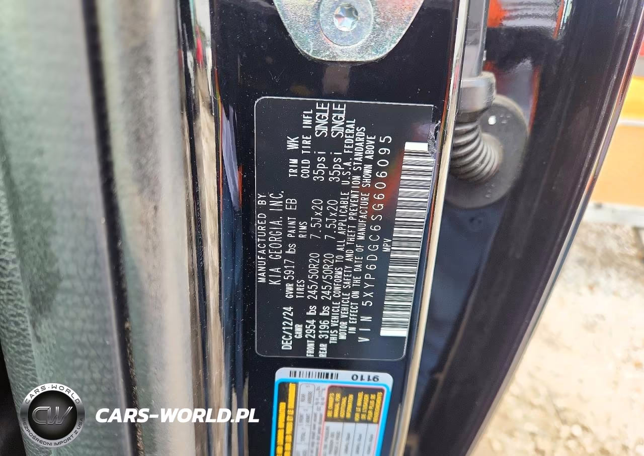 2025 Kia Telluride S VIN:5XYP6DGC6SG606095 - 13