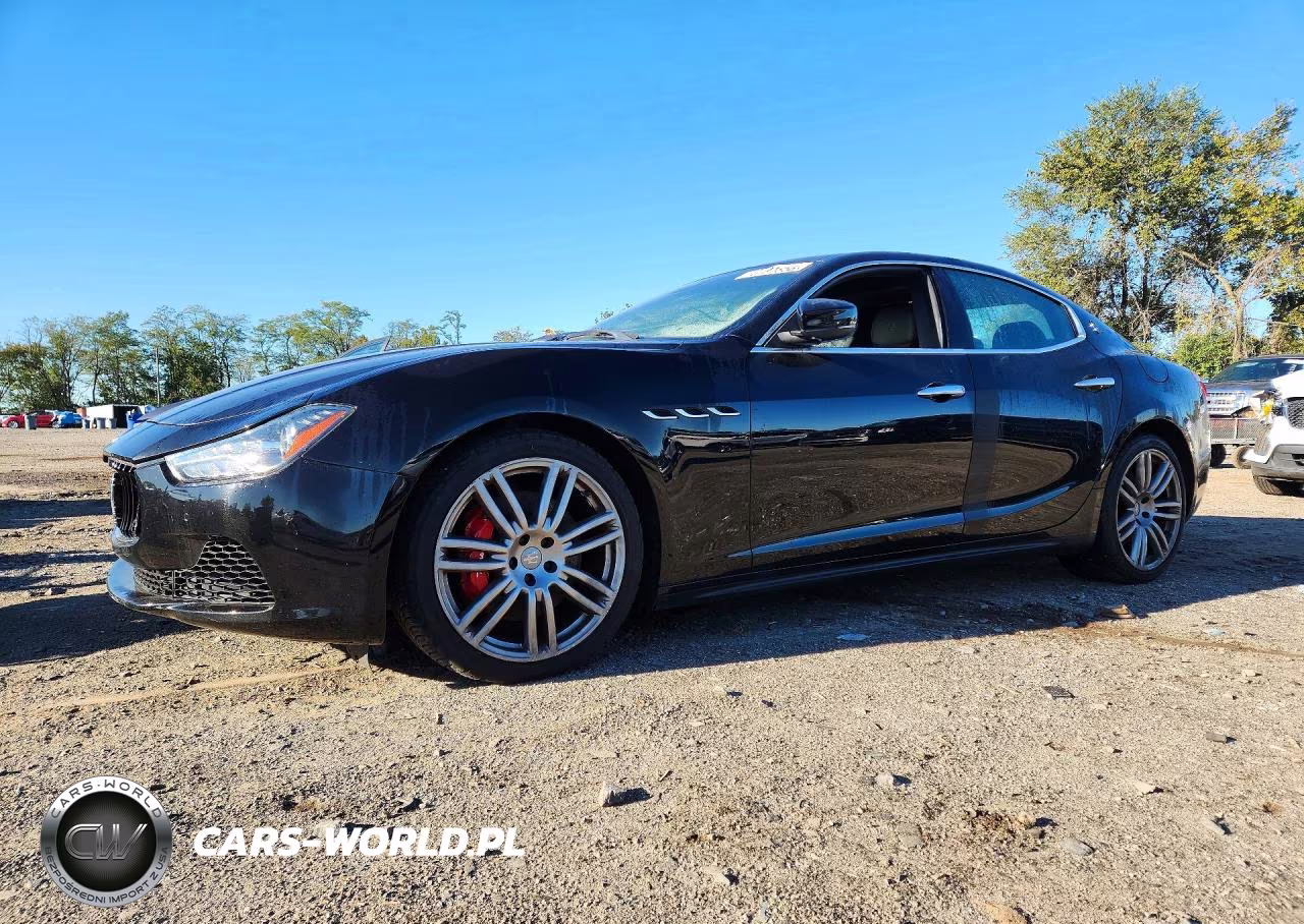 2017 Maserati Ghibli S VIN:ZAM57RTL2H1195659 - 1