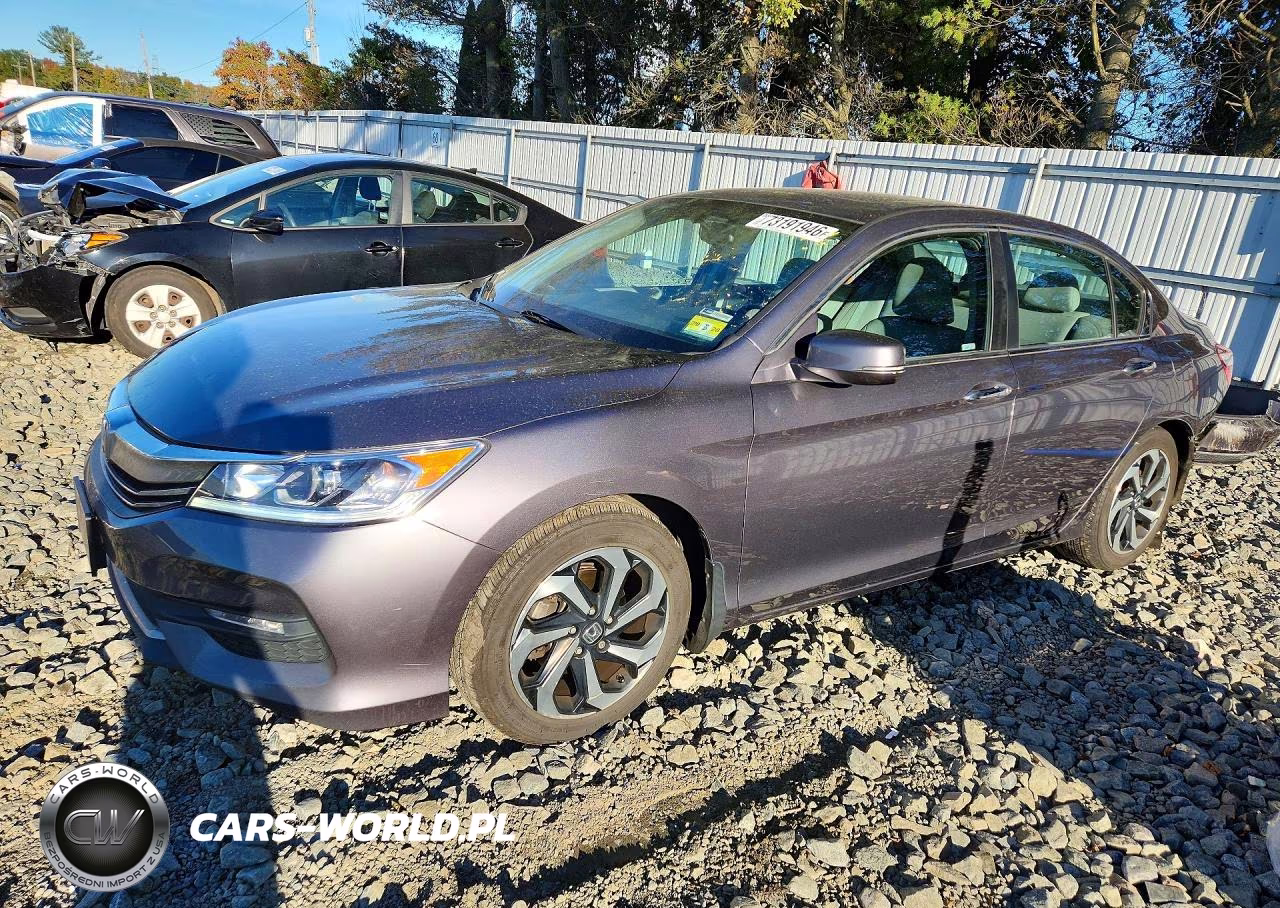 2016 Honda Accord Exl VIN:1HGCR2F86GA054825 - 1