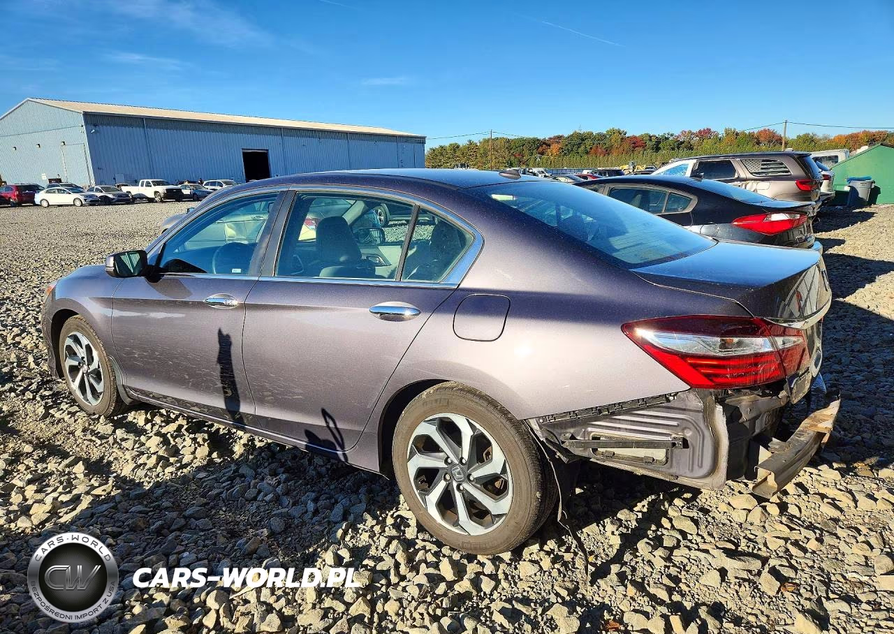 2016 Honda Accord Exl VIN:1HGCR2F86GA054825 - 2