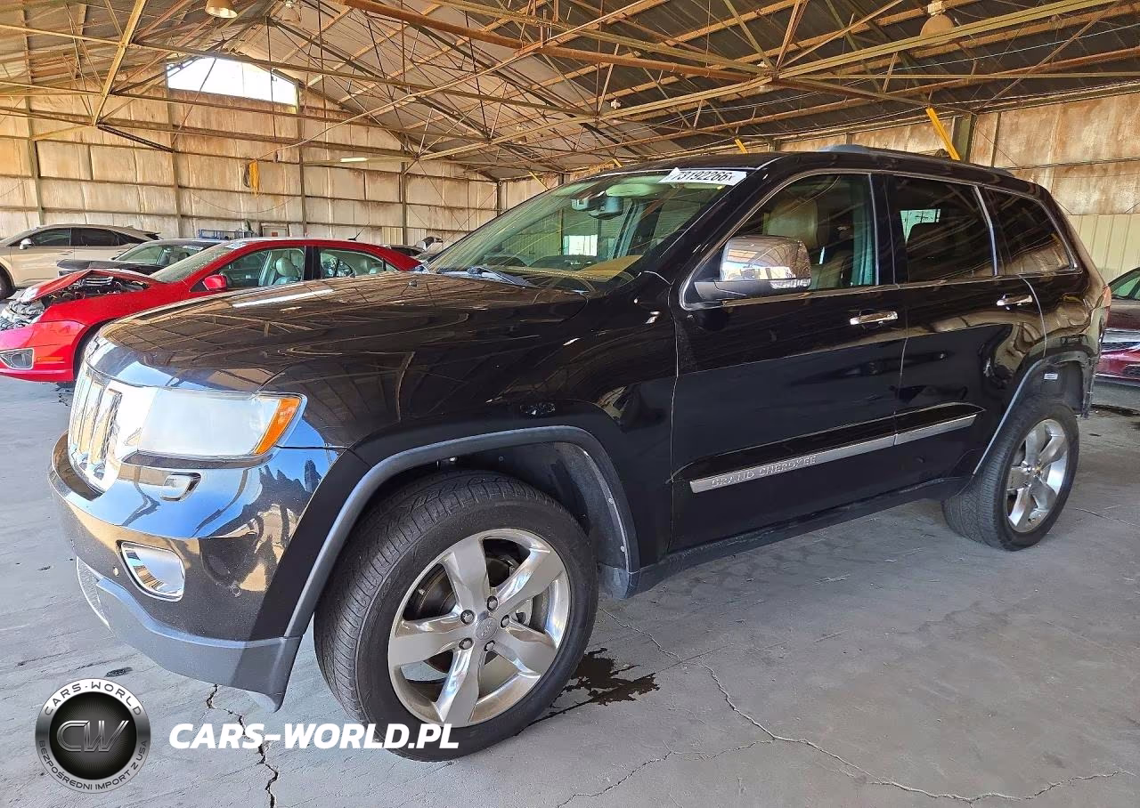 2013 Jeep Grand Cherokee Overland VIN:1C4RJECT8DC556519 - 1