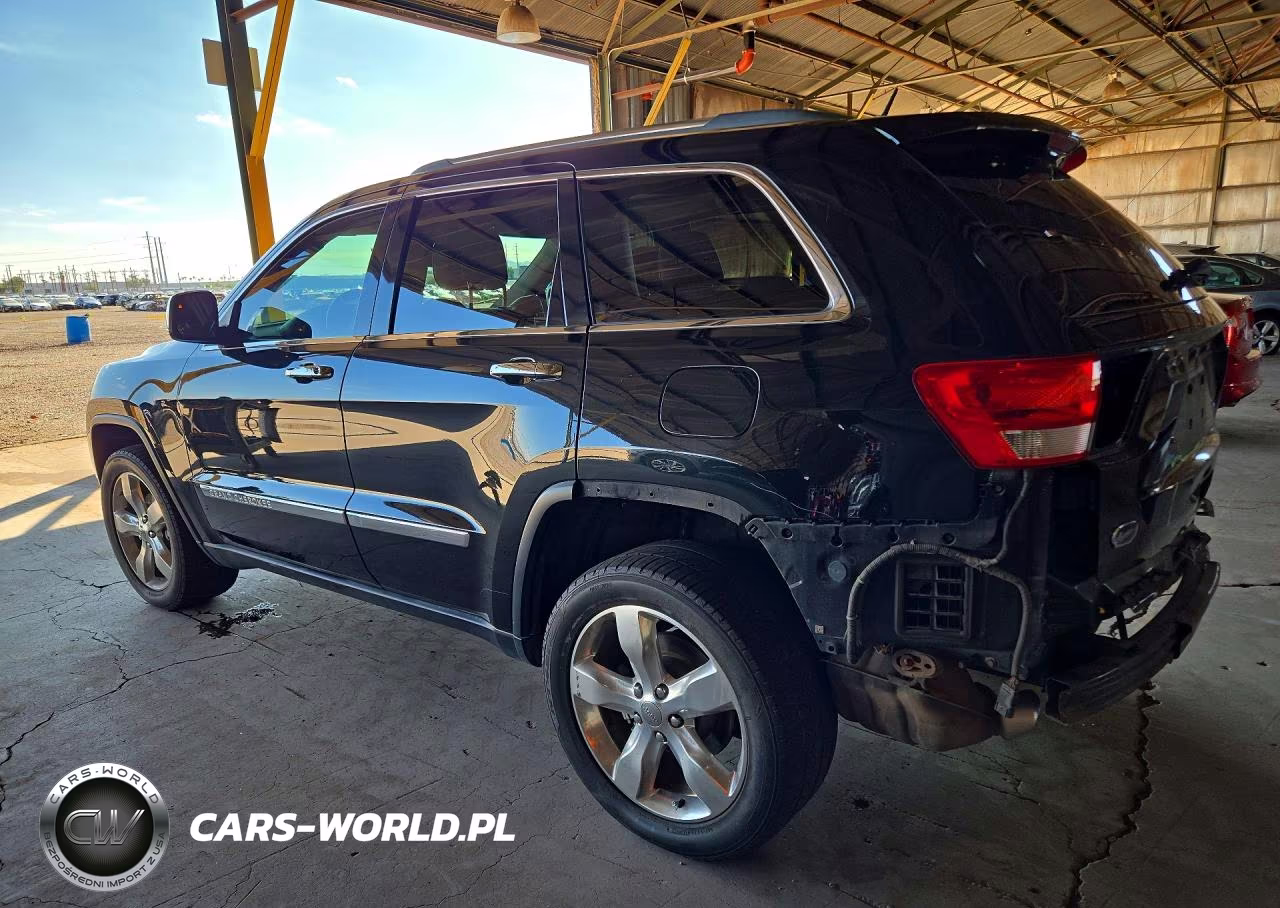 2013 Jeep Grand Cherokee Overland VIN:1C4RJECT8DC556519 - 2