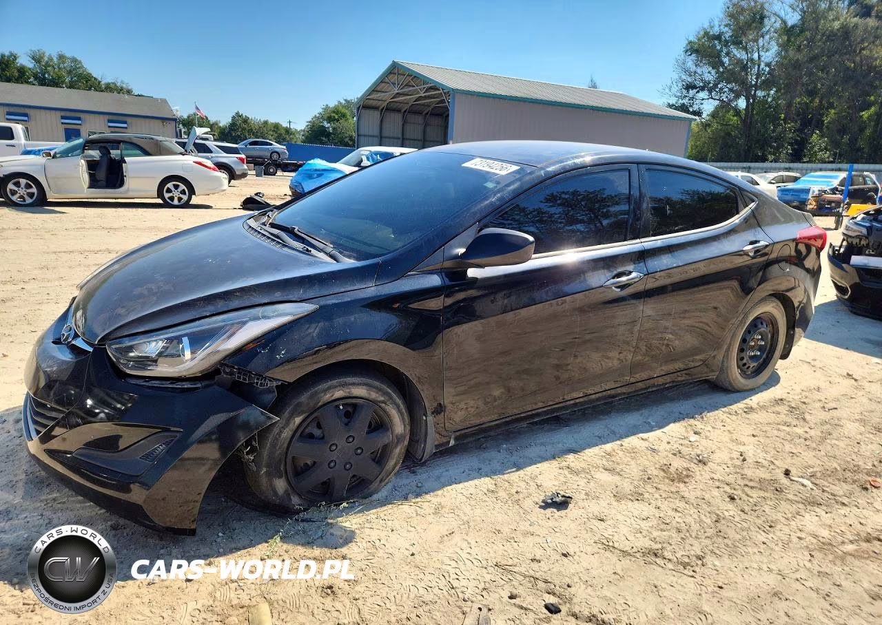 2016 Hyundai Elantra Se VIN:5NPDH4AEXGH785488 - 1