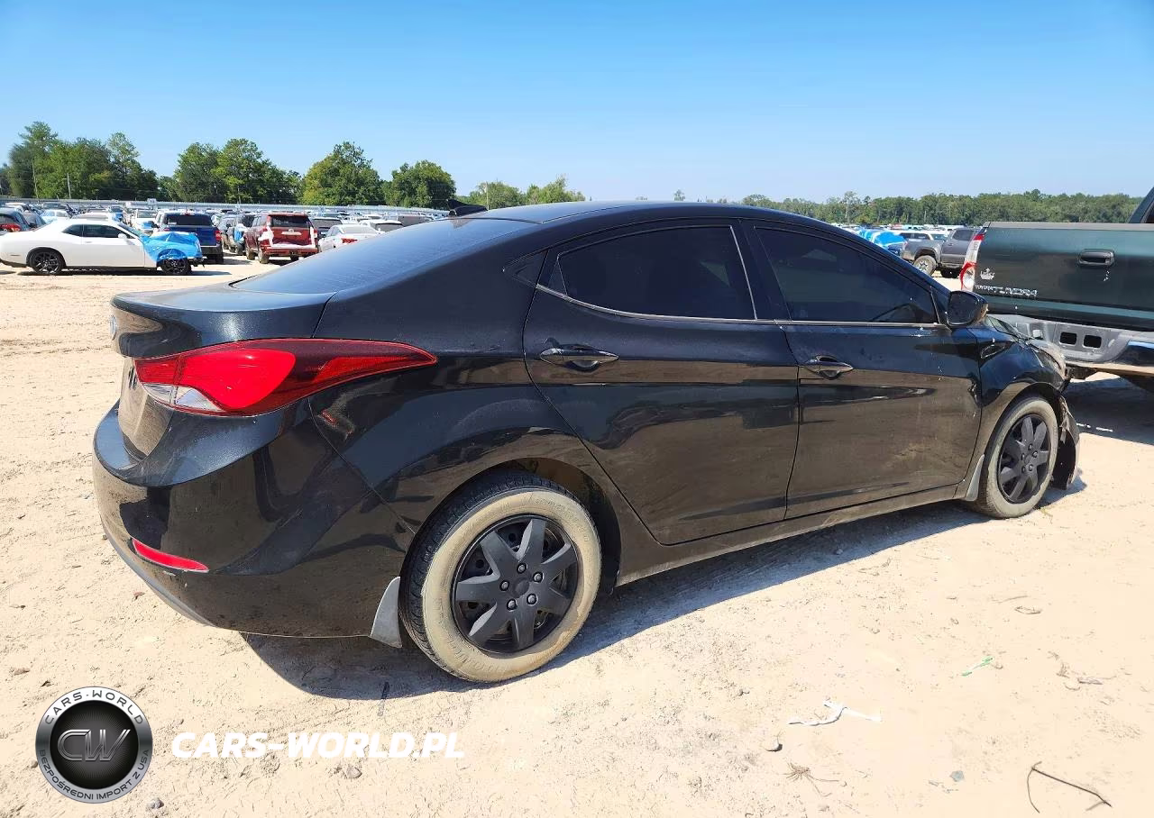 2016 Hyundai Elantra Se VIN:5NPDH4AEXGH785488 - 3