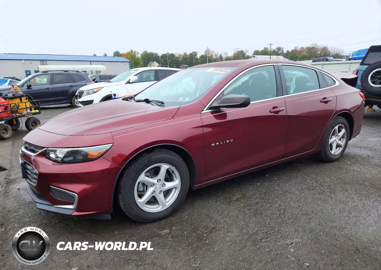 2016 Chevrolet Malibu Ls VIN:1G1ZB5ST6GF306741 - 1