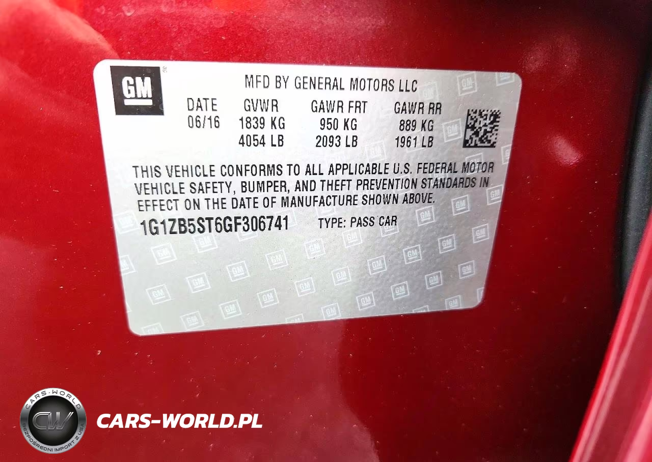 2016 Chevrolet Malibu Ls VIN:1G1ZB5ST6GF306741 - 12