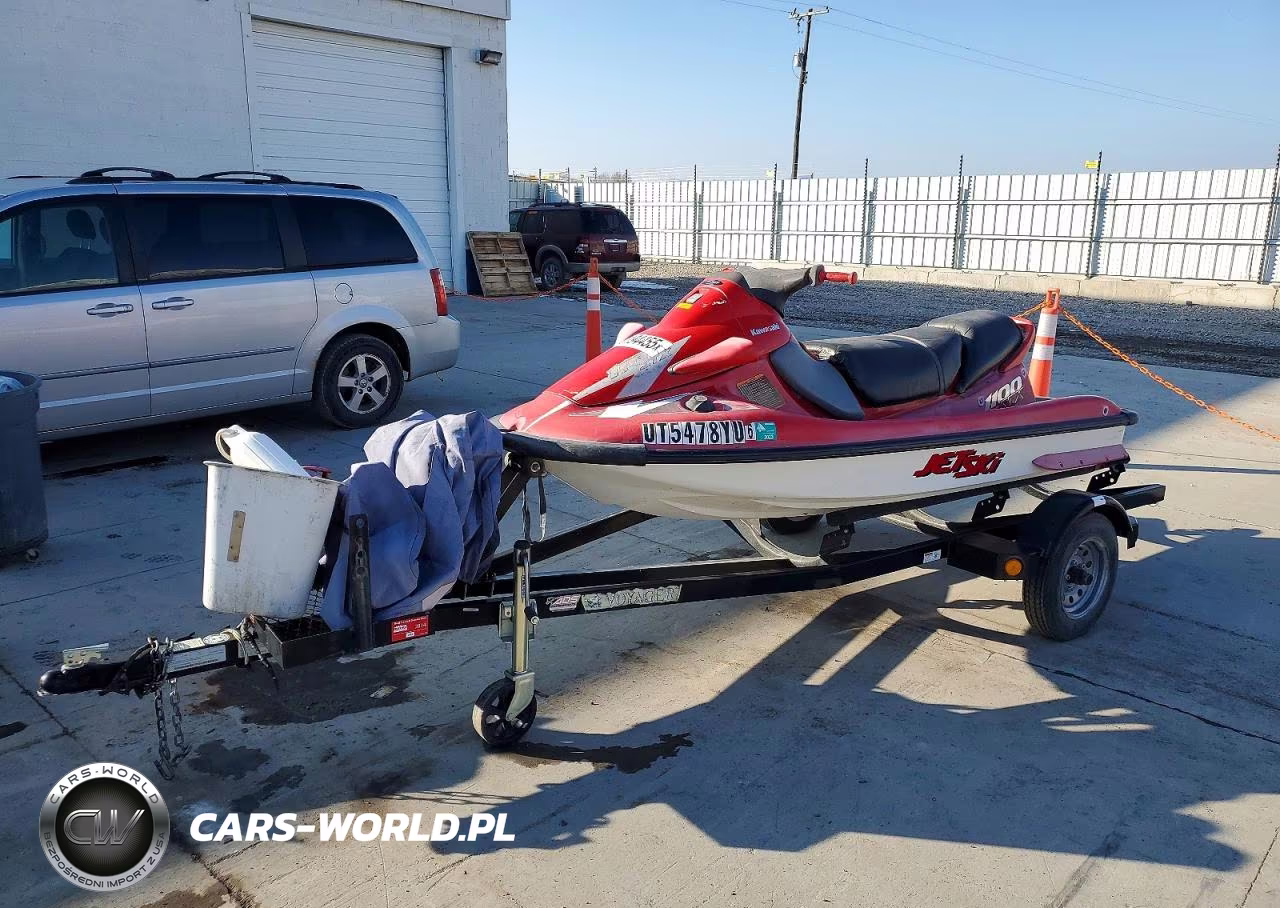 1998 Kawasaki 1100 Stx Jet Ski VIN:KAW12012J798 - 2