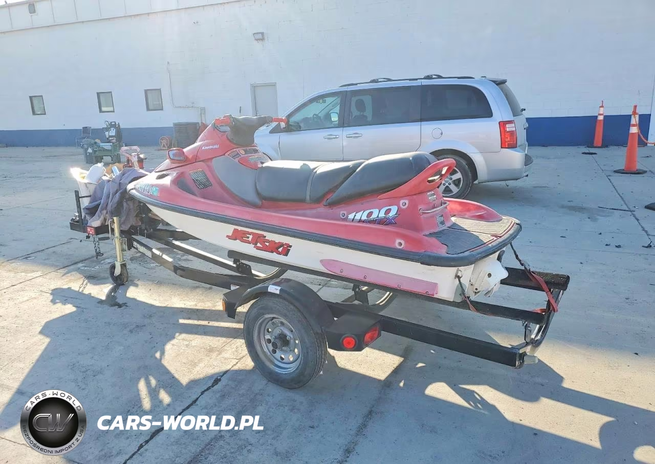 1998 Kawasaki 1100 Stx Jet Ski VIN:KAW12012J798 - 3