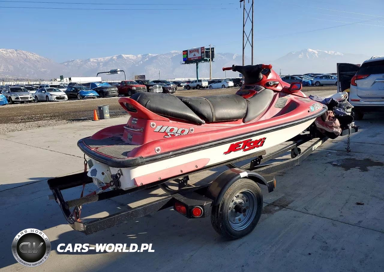 1998 Kawasaki 1100 Stx Jet Ski VIN:KAW12012J798 - 4