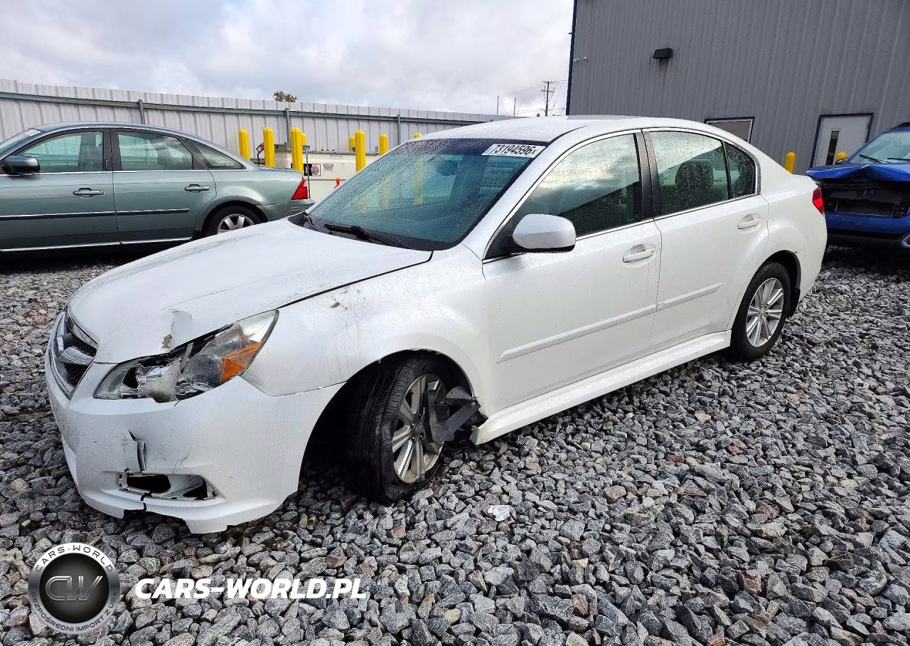 2012 Subaru Legacy 2.5I VIN:4S3BMCA61C3024814 - 1