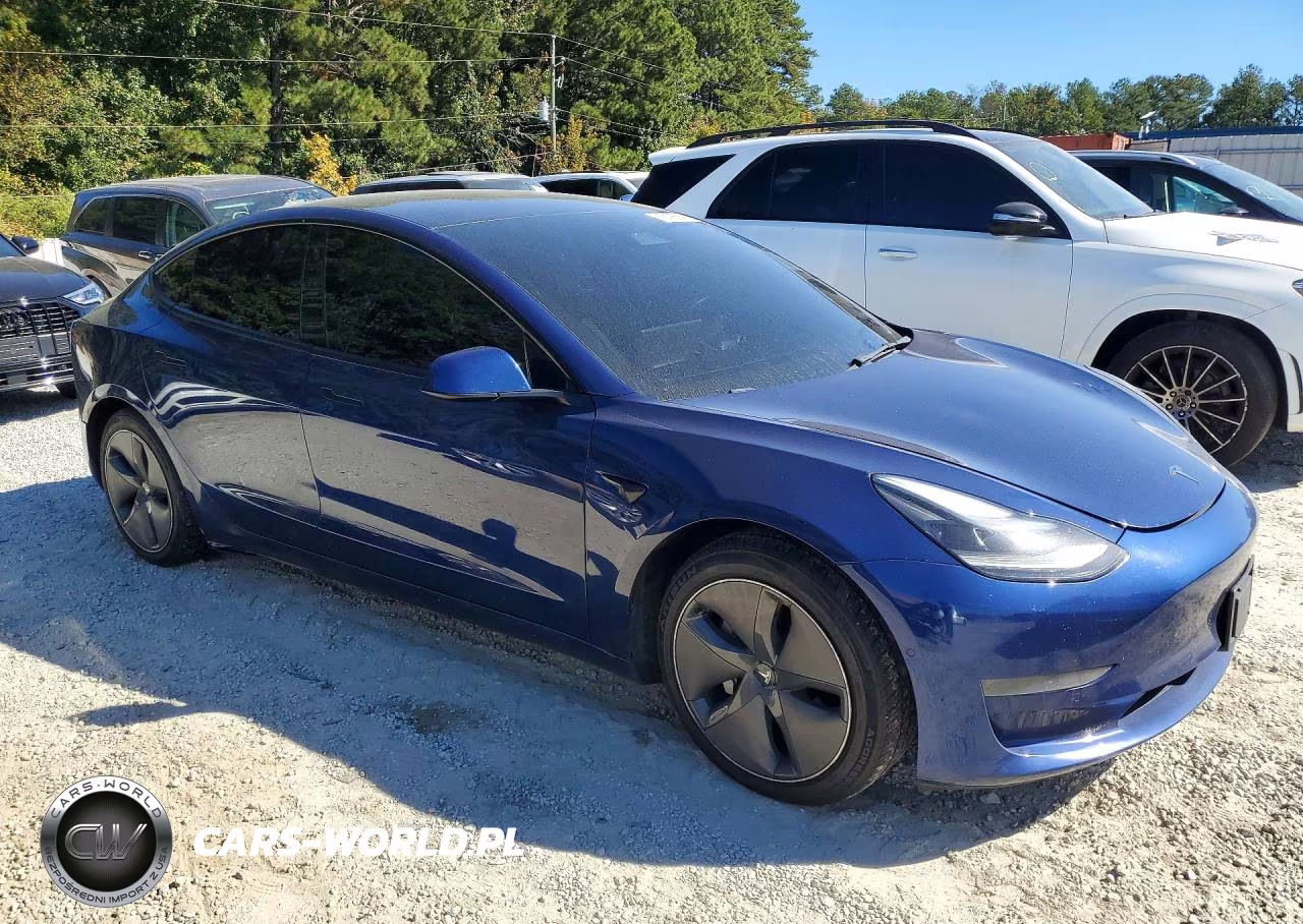 2021 Tesla Model 3 Standard Range Plus Rear-Wheel Drive VIN:5YJ3E1EA9MF093954 - 4