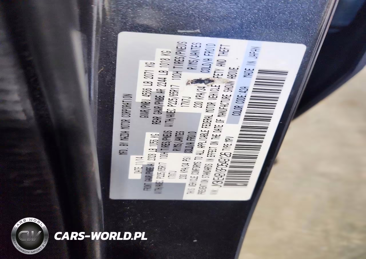 2015 Mazda Cx-5 Sport VIN:JM3KE4BY8F0549126 - 13