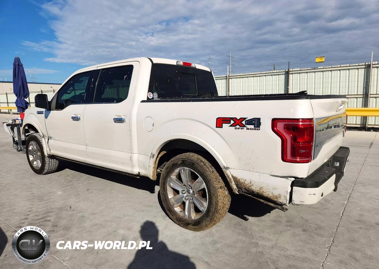2016 Ford F150 Supercrew VIN:1FTEW1EG6GFC58577 - 2