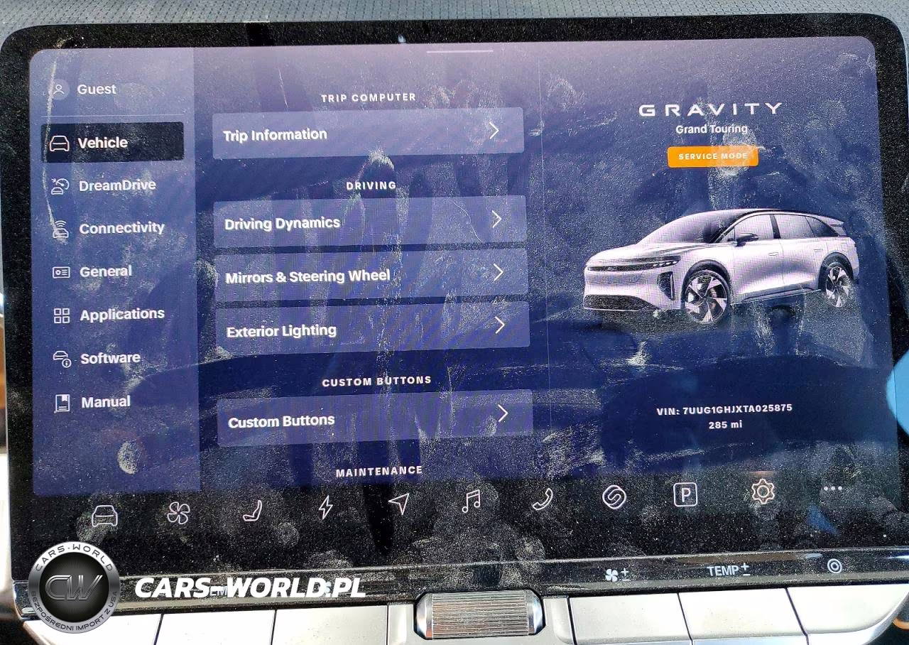 2026 Lucid Motors Gravity Grand Touring VIN:7UUG1GHJXTA025875 - 9
