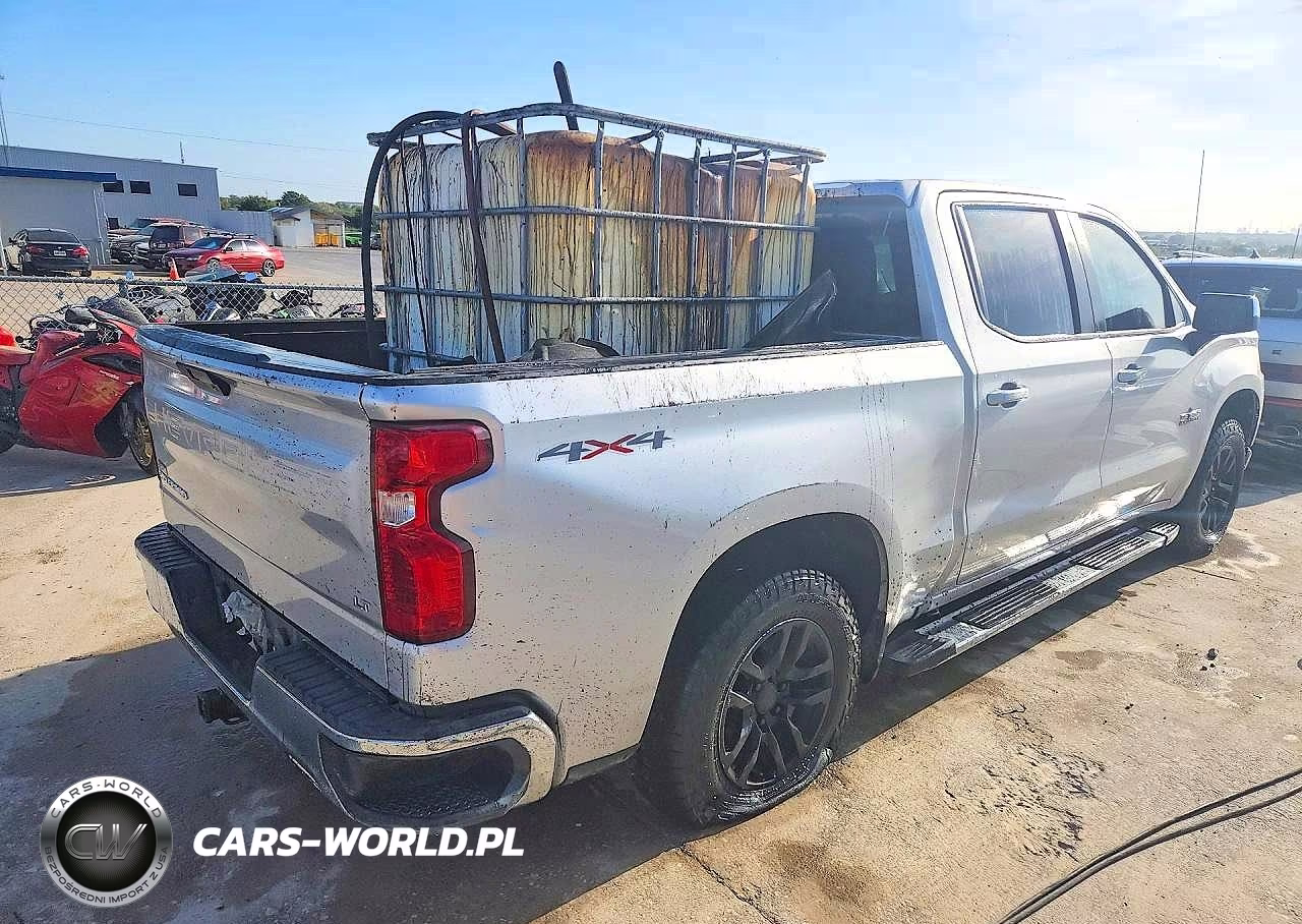 2020 Chevrolet Silverado K1500 Lt VIN:3GCUYDET4LG290943 - 3