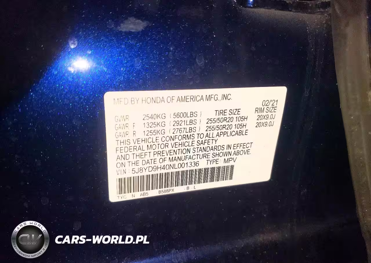 2022 Acura Mdx Technology VIN:5J8YD9H40NL001336 - 13
