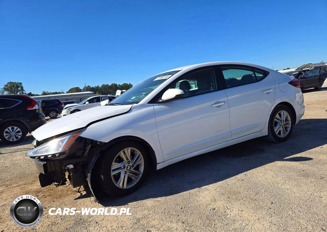 2019 Hyundai Elantra Sel VIN:5NPD84LF7KH454849 - 1