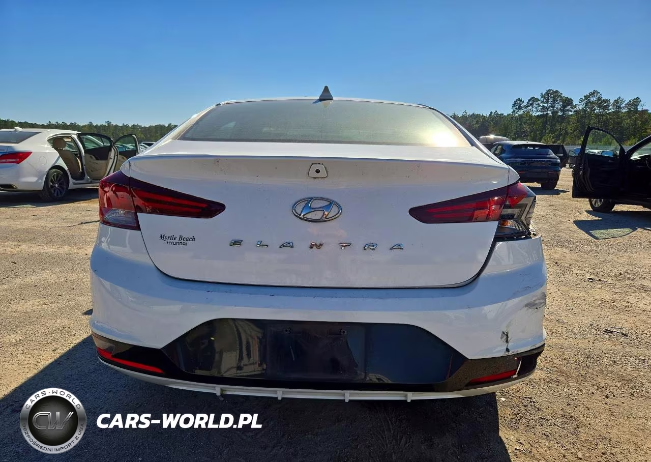 2019 Hyundai Elantra Sel VIN:5NPD84LF7KH454849 - 6