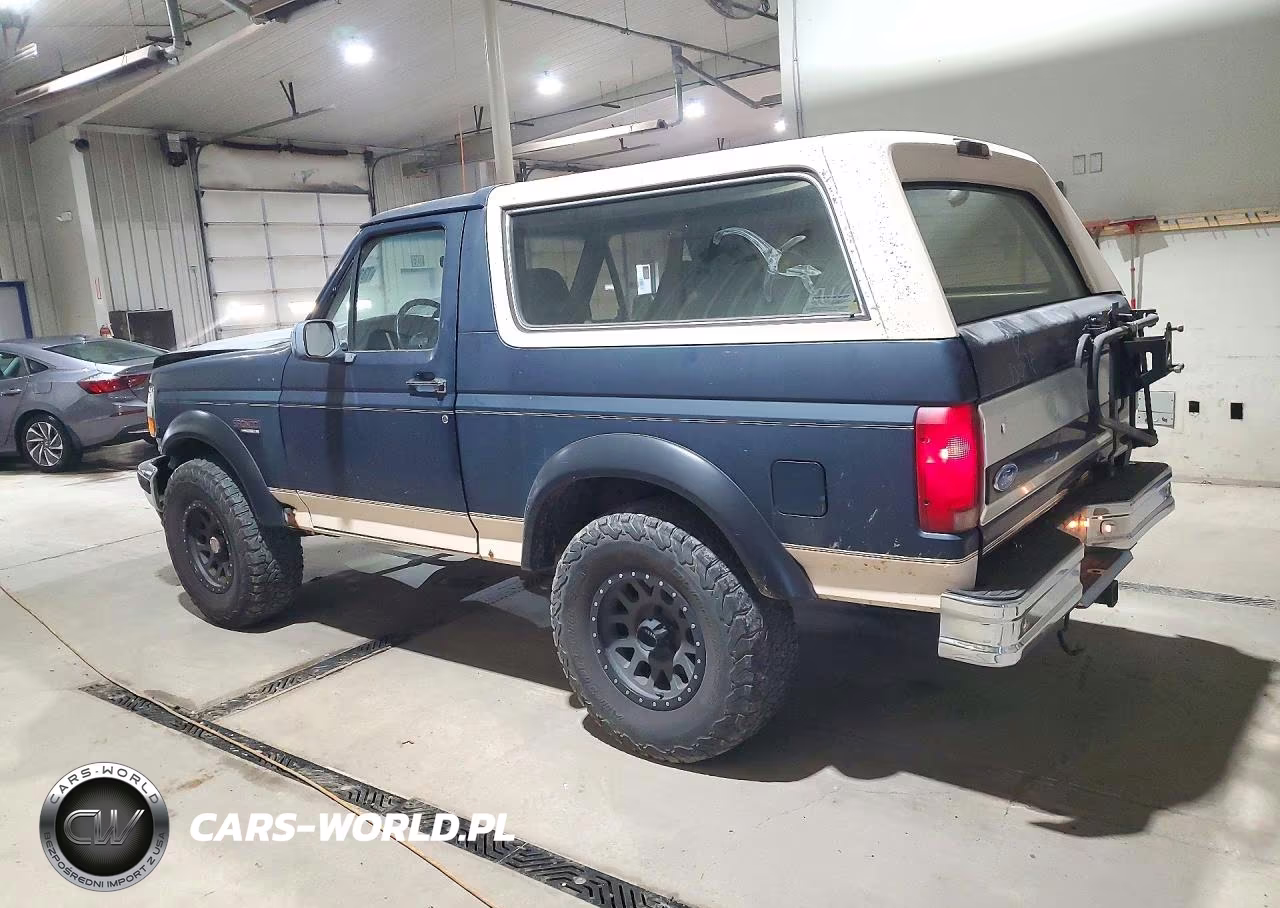 1993 Ford Bronco U100 VIN:1FMEU15N6PLA15644 - 2