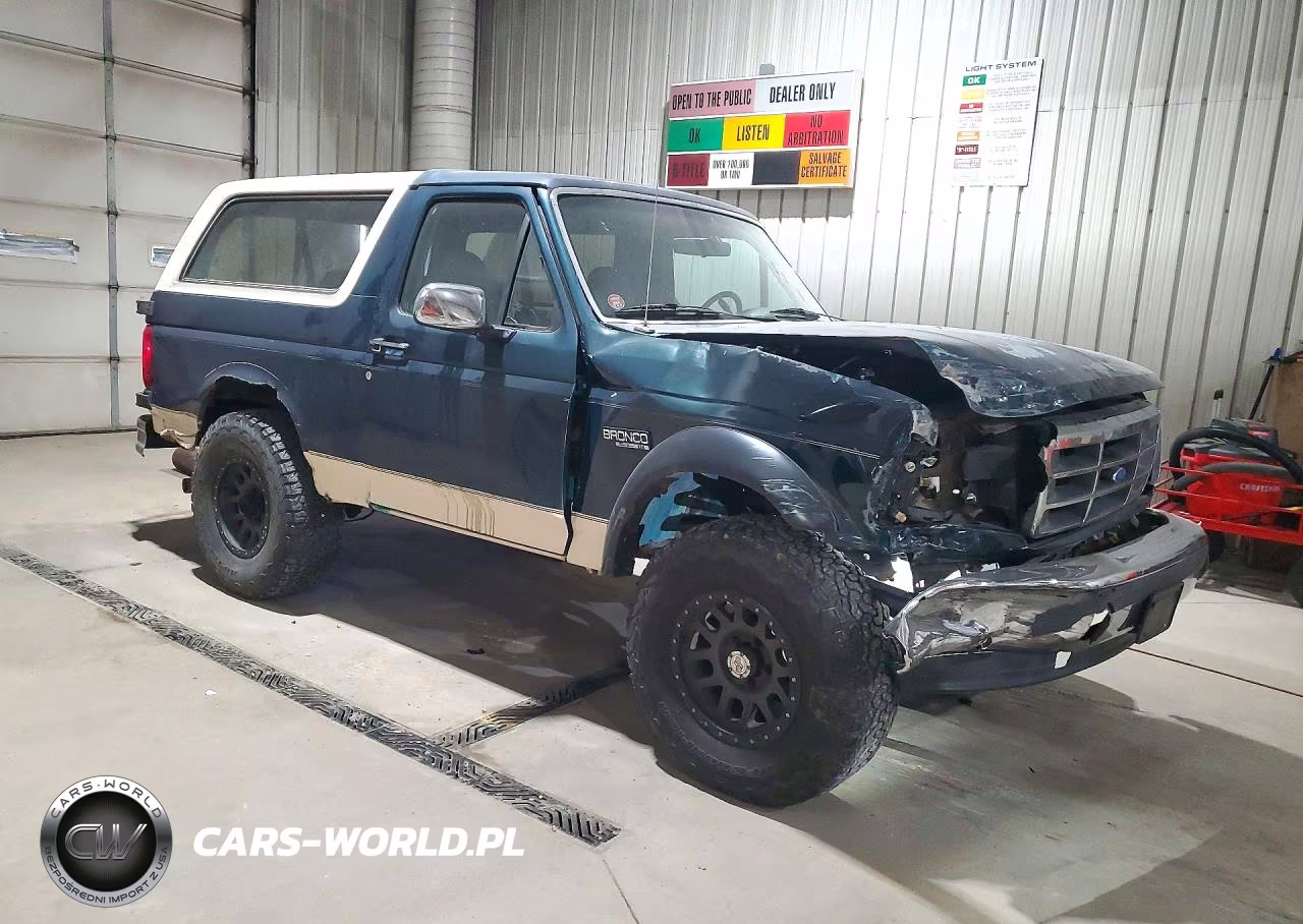 1993 Ford Bronco U100 VIN:1FMEU15N6PLA15644 - 4