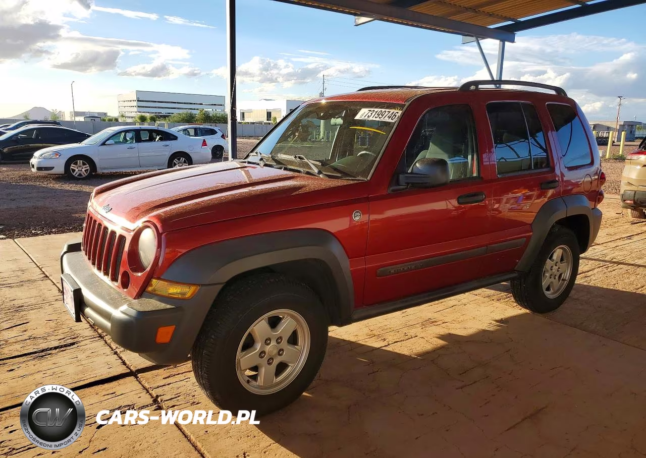 2007 Jeep Liberty Sport VIN:1J4GL48K17W708763 - 1