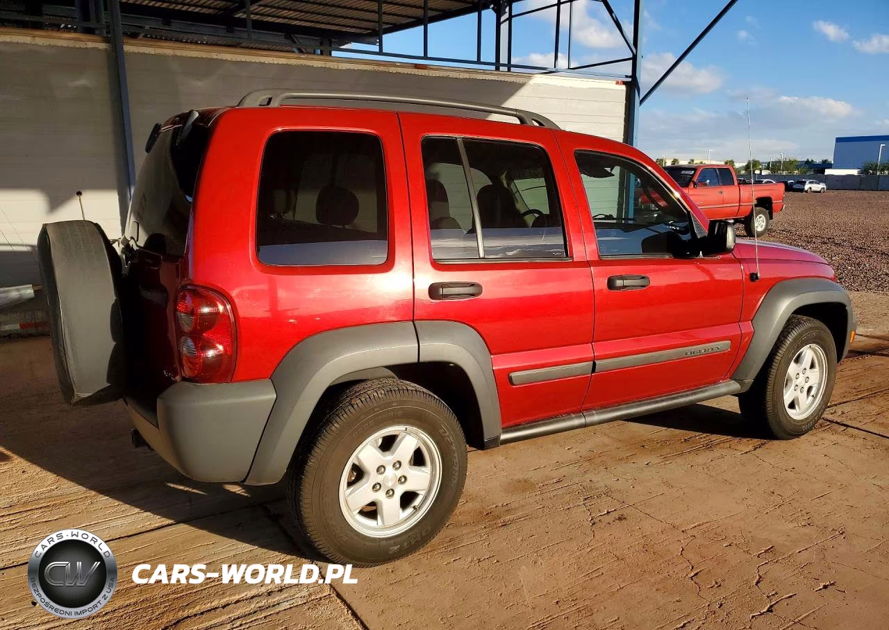 2007 Jeep Liberty Sport VIN:1J4GL48K17W708763 - 3