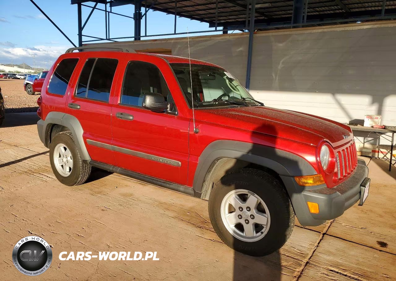 2007 Jeep Liberty Sport VIN:1J4GL48K17W708763 - 4
