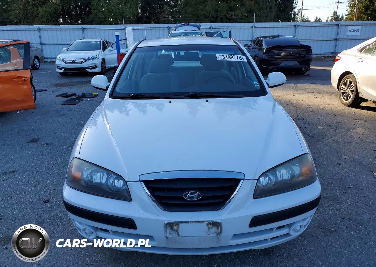 2006 Hyundai Elantra Gls VIN:KMHDN56D86U200325 - 5